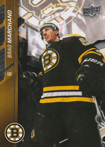 Brad Marchand 2015-16 Upper Deck #14 - First Row Collectibles