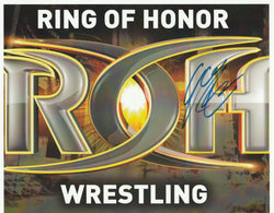 Michael Elgin Autograph Ring of Honor 8x10 Photo - First Row Collectibles