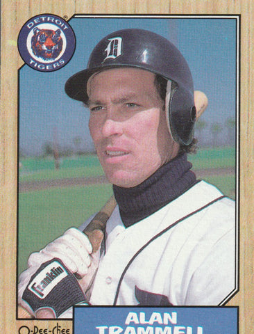 Alan Trammell 1987 O-Pee-Chee #209 - First Row Collectibles