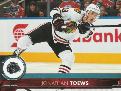 Jonathan Toews 2017-18 Upper Deck Hockey #41 - First Row Collectibles