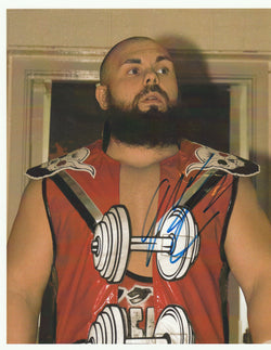 Michael Elgin Autograph 8x10 Photo - First Row Collectibles