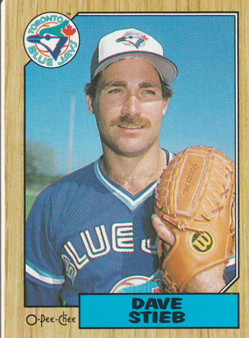 Dave Stieb 1987 O-Pee-Chee #90 - First Row Collectibles