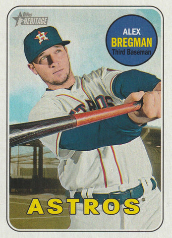 Alex Bregman 2018 Topps Heritage #119 - First Row Collectibles