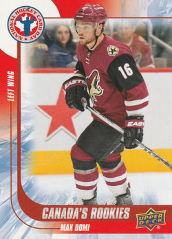 Max Domi 2016 Upper Deck National Hockey Card Day - Canadian #CAN 9  Canada's Rookies