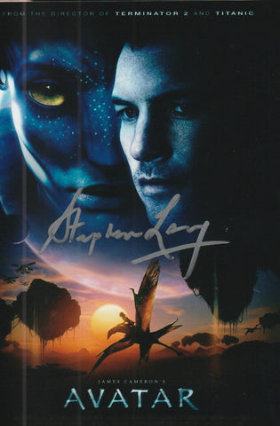 Stephen Lang Autograph Avatar Movie 4x6 Photo