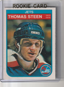 Thomas Steen 1982-83 O-Pee-Chee #391 Rookie Card