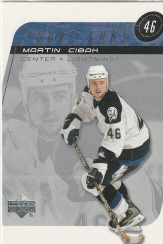 Martin Cibak 2002-03 Upper Deck Young Guns Hockey #220 Rookie Card