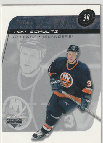 Ray Schultz 2002-03 Upper Deck Young Guns Hockey #214 Rookie Card