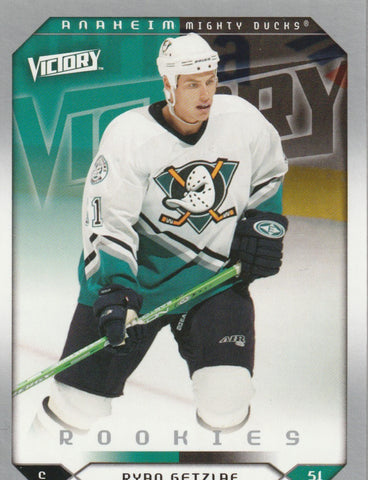 Ryan Getzlaf 2005-06 Upper Deck Victory #280 Rookie Card - First Row Collectibles