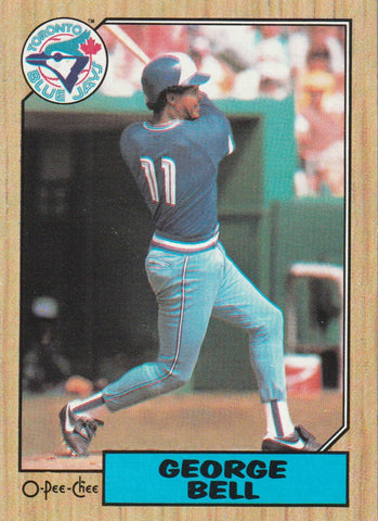 George Bell 1987 O-Pee-Chee #12 - First Row Collectibles