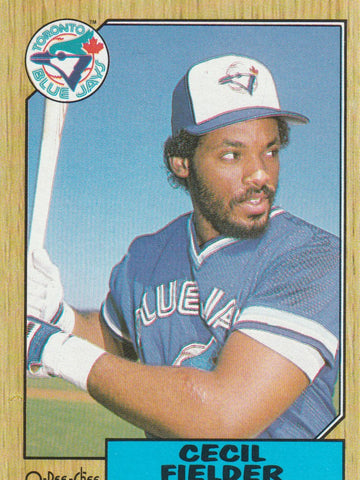 Cecil Fielder 1987 O-Pee-Chee #178 - First Row Collectibles