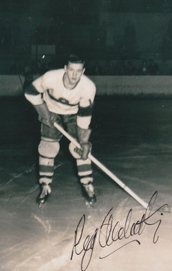 Reg Abbott Autograph 4x6 Photo - First Row Collectibles