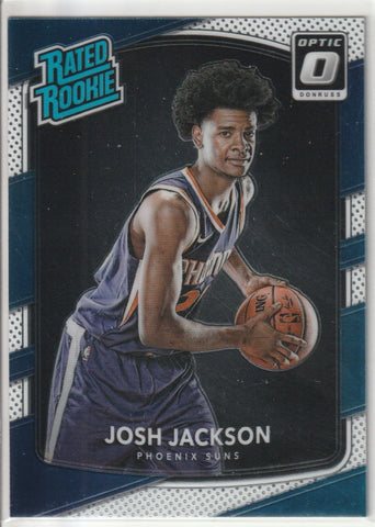 Josh Jackson 2017-18 Panini Donruss Optic #197 Rated Rookies Rookie Card