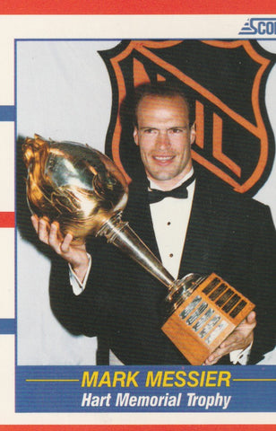 Mark Messier 1990-91 Score Hockey #360