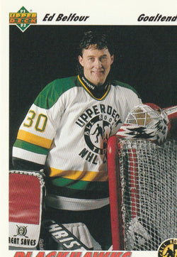 Ed Belfour 1991-92 Upper Deck #39