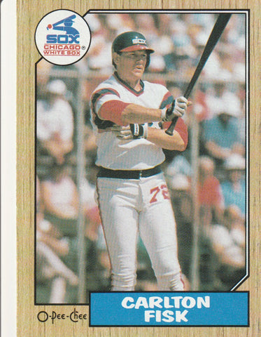 Carlton Fisk 1987 O-Pee-Chee #164 - First Row Collectibles