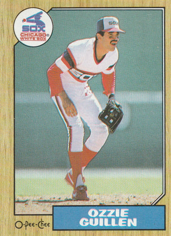 Ozzie Guillen 1987 O-Pee-Chee #89 - First Row Collectibles