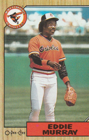 Eddie Murray 1987 O-Pee-Chee #120 - First Row Collectibles