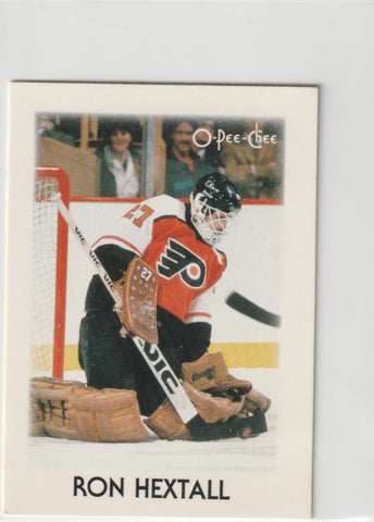 Ron Hextall 1987-88 O-Pee-Chee Leaders Mini #16 - First Row Collectibles