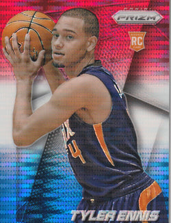 Tyler Ennis 2014-15 Panini Prizm Red White and Blue Pulsar Prizms #266 Rookie Card - First Row Collectibles