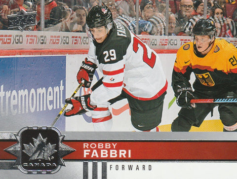 Robby Fabbri 2017-18 Upper Deck Team Canada #2 - First Row Collectibles