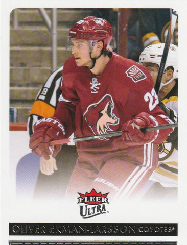 Oliver Ekman-Larsson 2014-15 Fleer Ultra #138 - First Row Collectibles