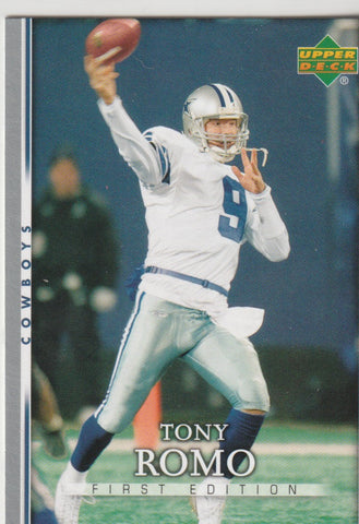Tony Romo 2007 Upper Deck First Edition #25