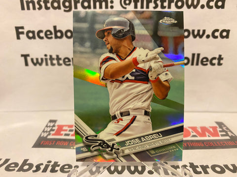 2017 Topps Chrome Refractors #168 Jose Abreu