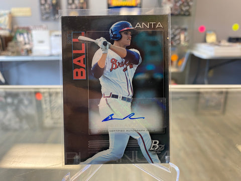BRYCE BALL 2020 Bowman Platinum Auto SP Top-82 ATLANTA BRAVES