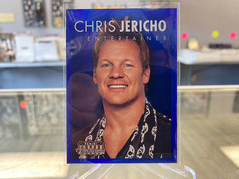 2015 Panini Americana Blue Parallel #44 Chris Jericho Entertainer WWE Wrestling
