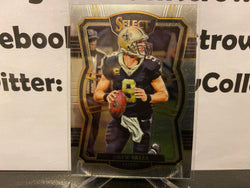 Drew Brees 2017 Select Football #175 New Orleans Saints