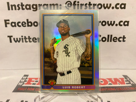 2021 Bowman Chrome Luis Robert 1991 Retro #91B-LR White Sox