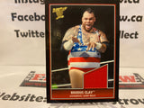 2013 WWE Topps Best Of Brodus Clay Ring Used Worn Shirt Relic