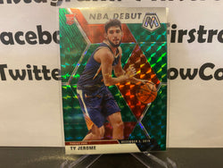 Ty Jerome 2019-20 Panini Mosaic GREEN PRIZM #273 RC Rookie Card NBA DEBUT - First Row Collectibles