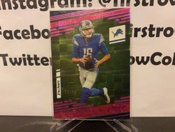 Jared Goff 2021 Panini Prestige Football Pink /50 Lions