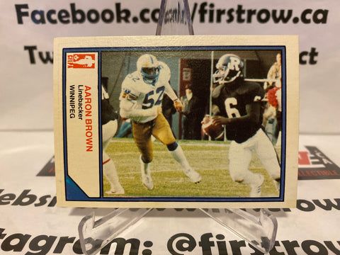 Aaron Brown 1983 Jogo Limited CFL
