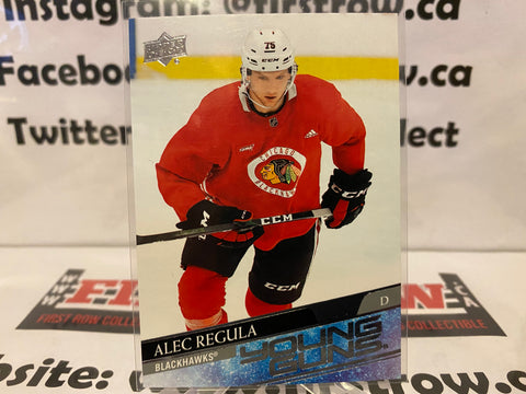 Alec Regula 2020-21 Upper Deck Series 2 Hockey Young Guns #478