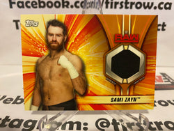 2019 Topps WWE Summerslam Superstar Relics /99 Sami Zayn #SR-SZ