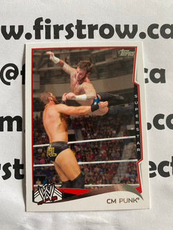 CM Punk 2014 WWE Topps #12 - First Row Collectibles