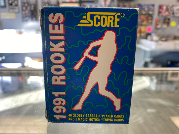 1991 Score Baseball Cards - ROOKIES - Complete Set Box