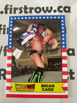 Brian Cage 2019 WrestleCade Weekend Card - First Row Collectibles