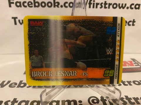 2017 Topps WWE Slam Attax 10th Edition Brock Lesnar Flix Pix