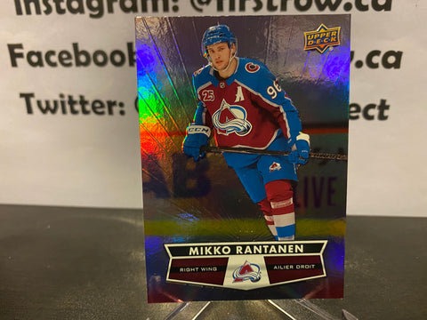 Mikko Rantanen 2021-22 Upper Deck Tim Hortons Hockey Card #96