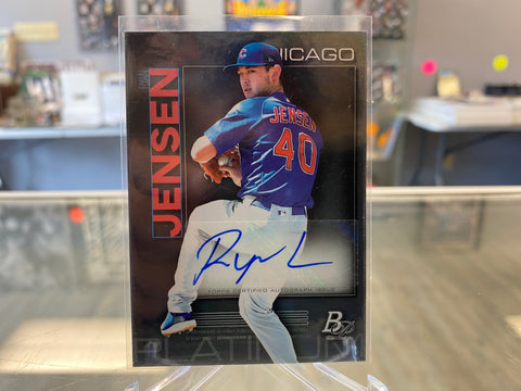 2020 Bowman Platinum Top Prospect AUTO #TOP-60 Ryan Jensen