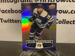 Oliver Bjorkstrand 2021-22 Upper Deck Tim Hortons Hockey Card #57