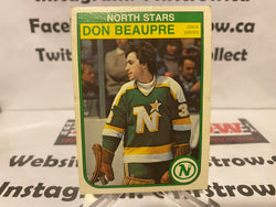 1982-83 O-Pee-Chee Don Beaupre Minnesota North Stars #163