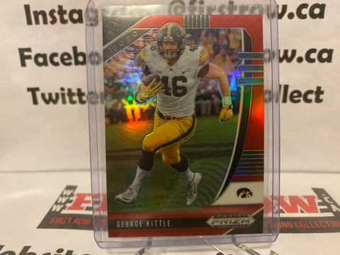 2020 PRIZM DRAFT PURPLE PRIZM GEORGE KITTLE #31