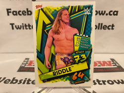 Riddle 2021 WWE Slam Attax #126