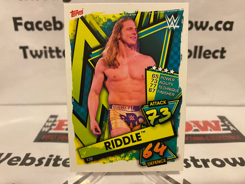 Riddle 2021 WWE Slam Attax #126
