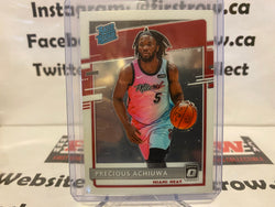 Precious Achiuwa Rated Rookie 2020-21 Panini Donruss Optic Basketball #170 RC